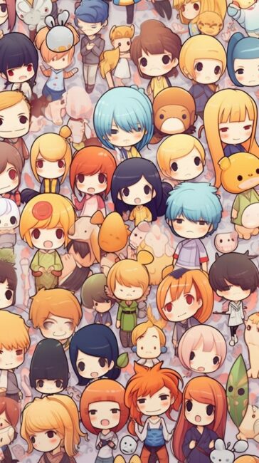 Doodle Pattern Anime Wallpapers
