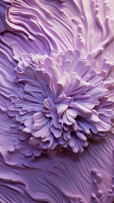 Floral Lilac Texture Background