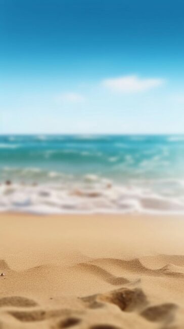 Horizon Beach Background iPhone