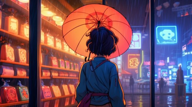 Lofi Anime Girl Lofi Background