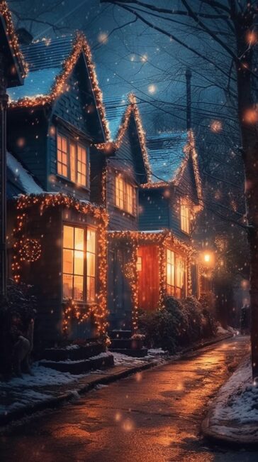 Magical Christmas Background