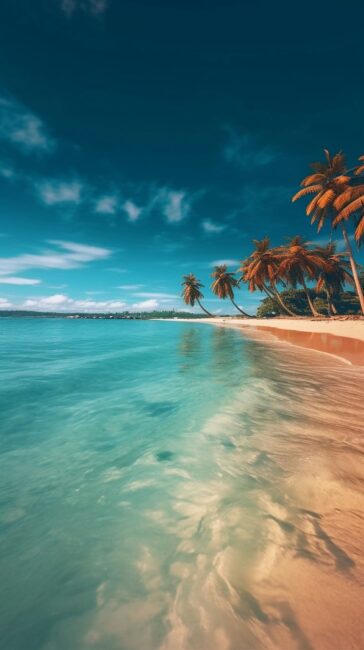 Paradise Beach Wallpaper iPhone
