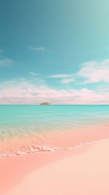 Pastel Beach Background