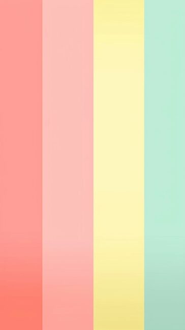 Pastel Colored Simple Wallpaper