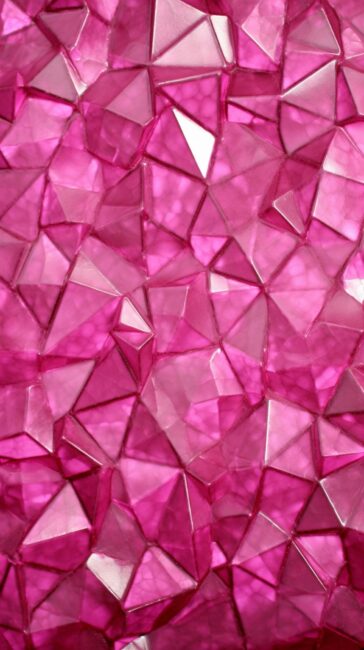 Pink Crystal Simple Wallpaper