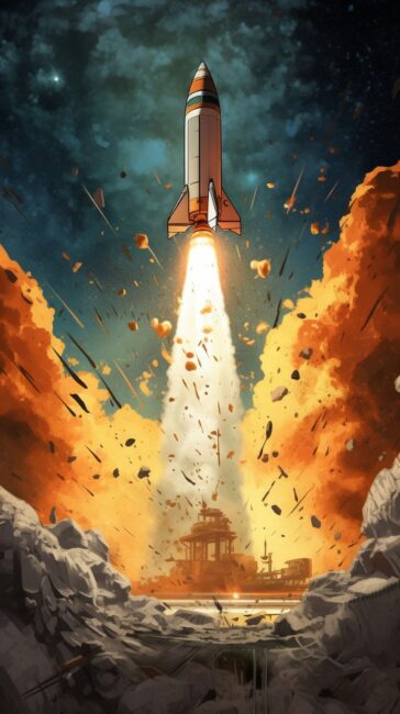 Rocket Blast Space Wallpapers
