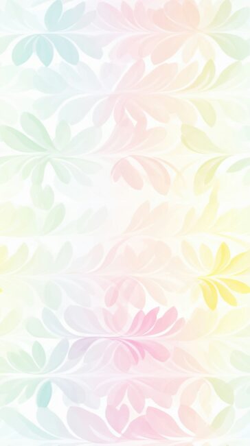 Spring Pattern Pastel Background