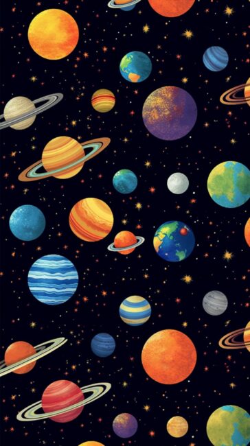 Stars and Planets Space Wallpapers