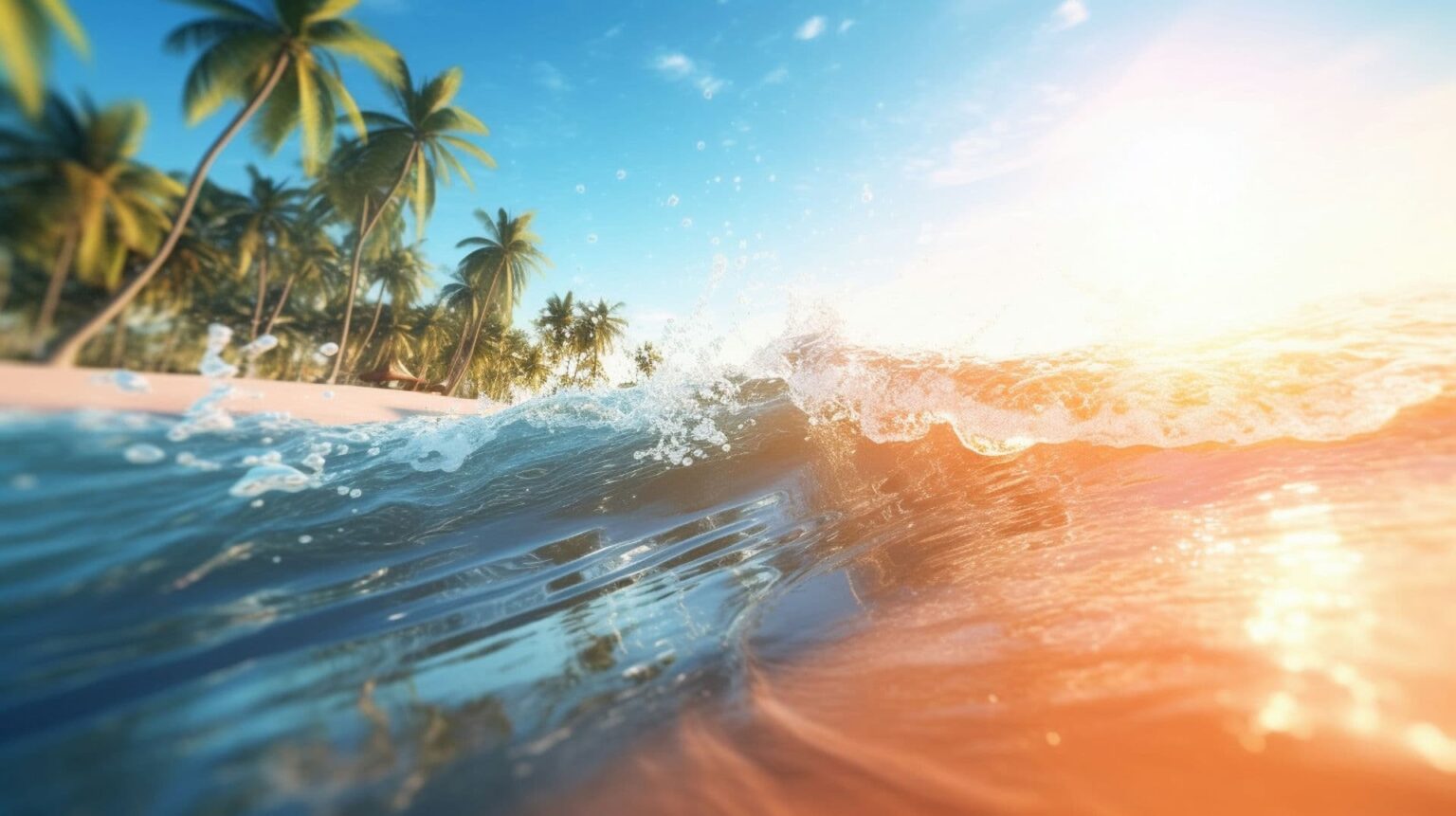 Beach Backgrounds - World of Printables