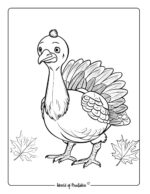Turkey Coloring Pages - World of Printables