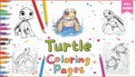 Turtle Coloring Pages For Kids & Adults - World of Printables