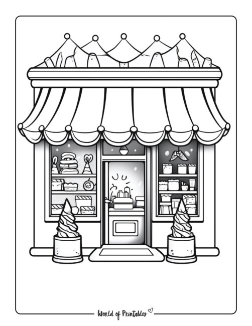 Winter Coloring Page 15