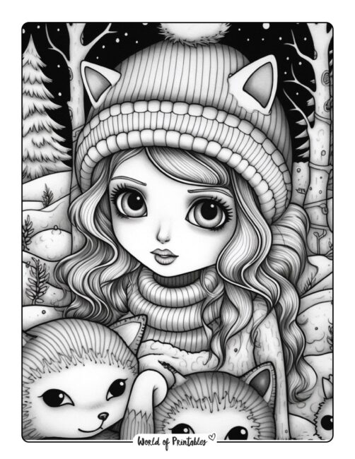 Winter Coloring Page 28
