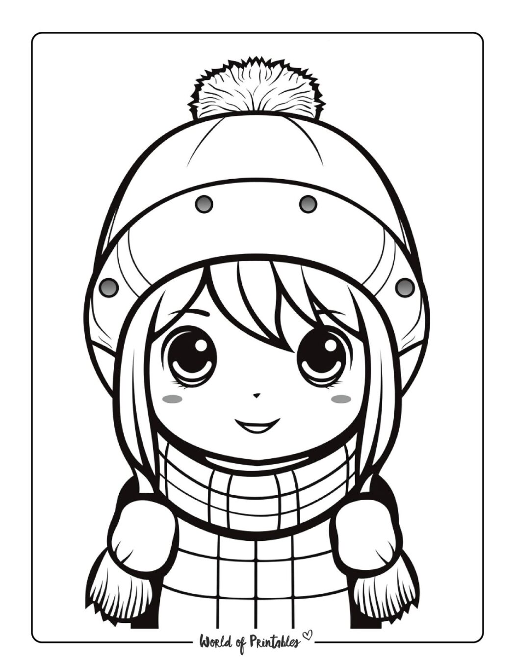 Winter Coloring Pages - World of Printables