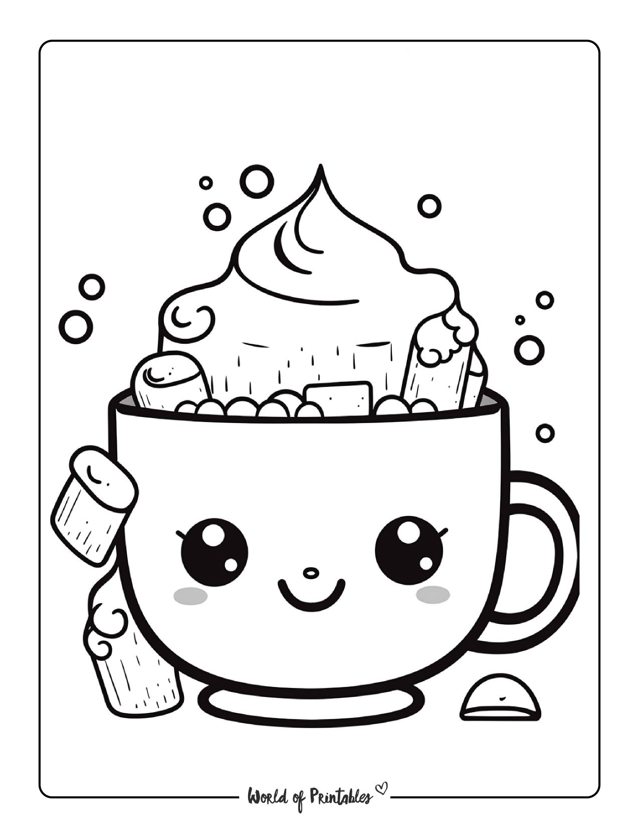 Printable Winter Coloring Pages
