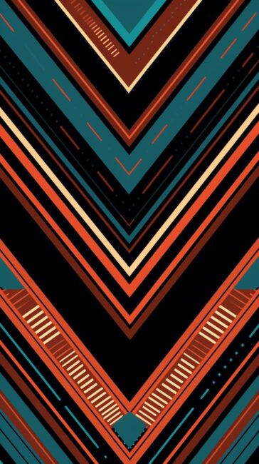 abstract wallpaper of a cool geometric pattern