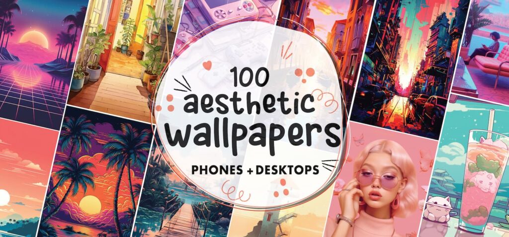 Aesthetic Wallpaper - World of Printables