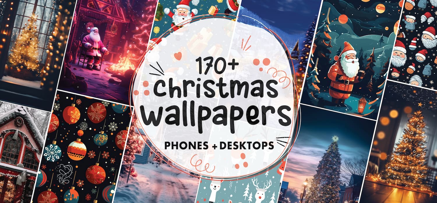 60 FREE Aesthetic Christmas Wallpapers For A Festive Phone