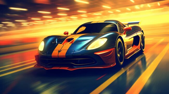 fast sports car desktop wallpaper