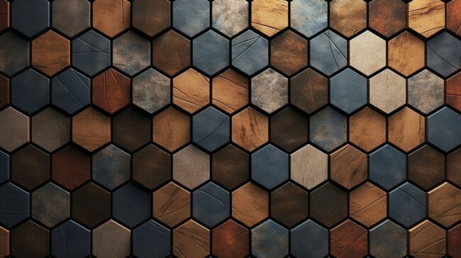 hexagon pattern texture