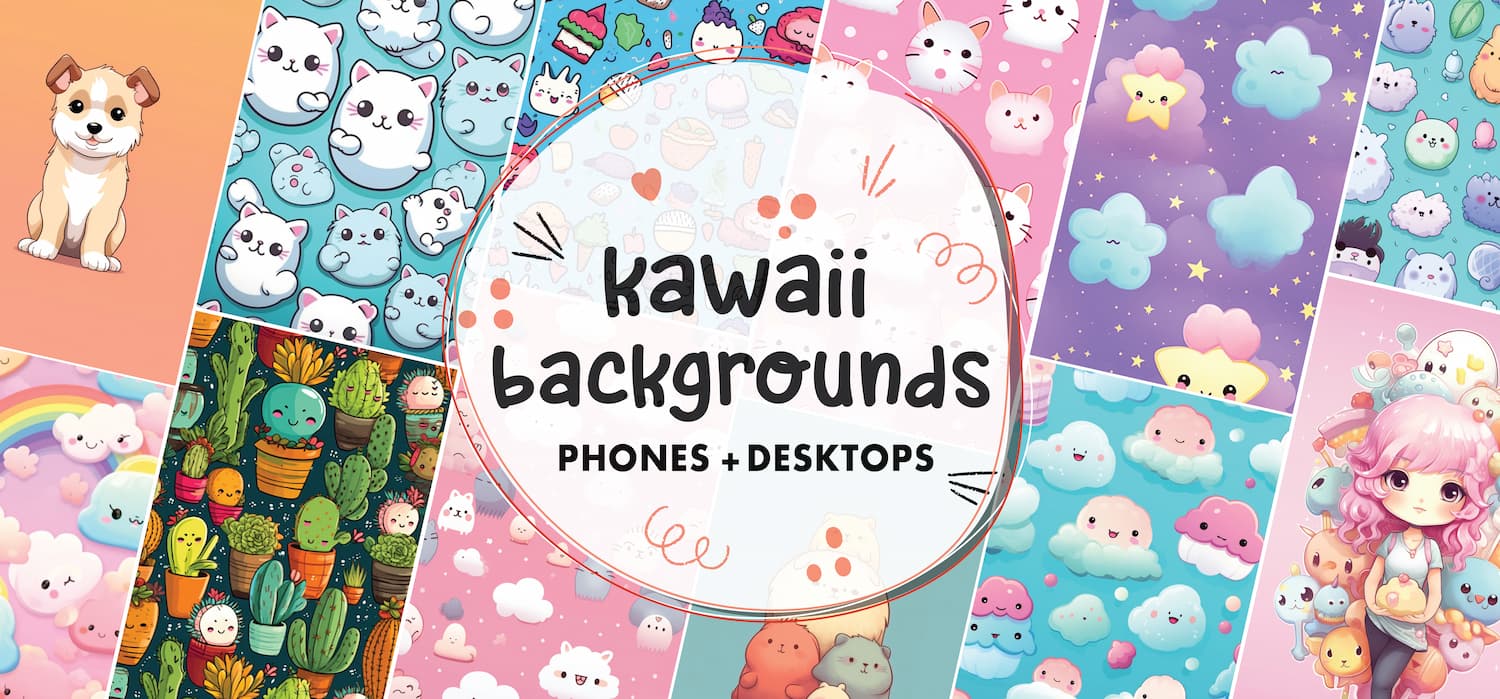 100+ Kawaii Wallpapers - World of Printables