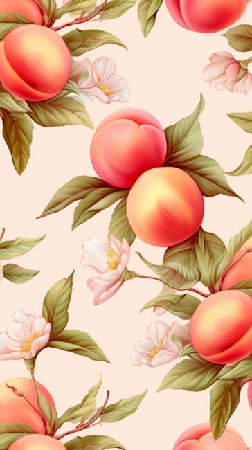 peaches wallpaper background