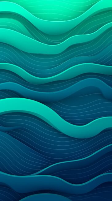 phone wallpaper with a cool waves pattern