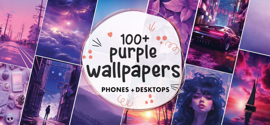 100 Free Purple Aesthetic Wallpaper Backgrounds Perfect For Your