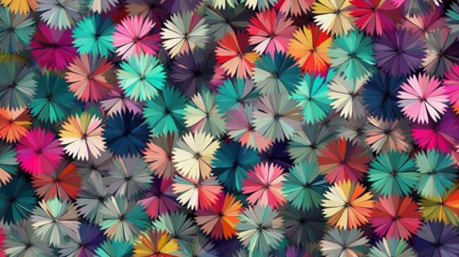 vibrant phone wallpaper with cool abstract patterns
