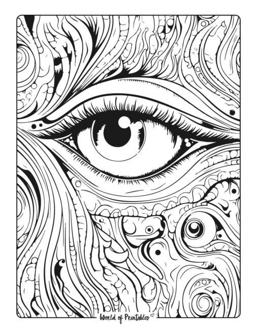 Abstract Coloring Page-11