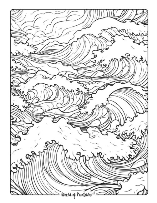Abstract Coloring Page-14