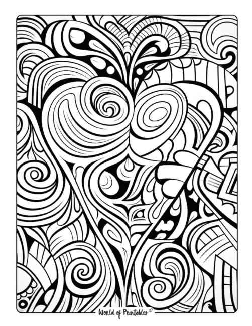 Abstract Coloring Page-26