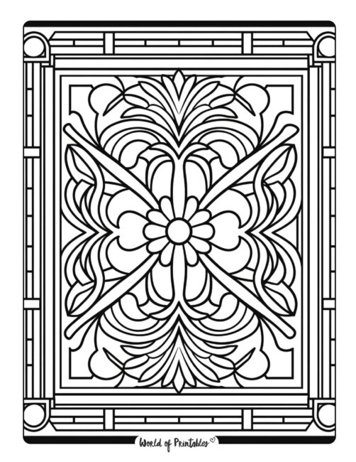 Abstract Coloring Page-41