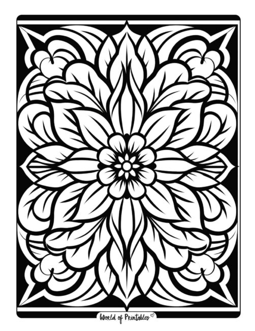 Abstract Coloring Page-45