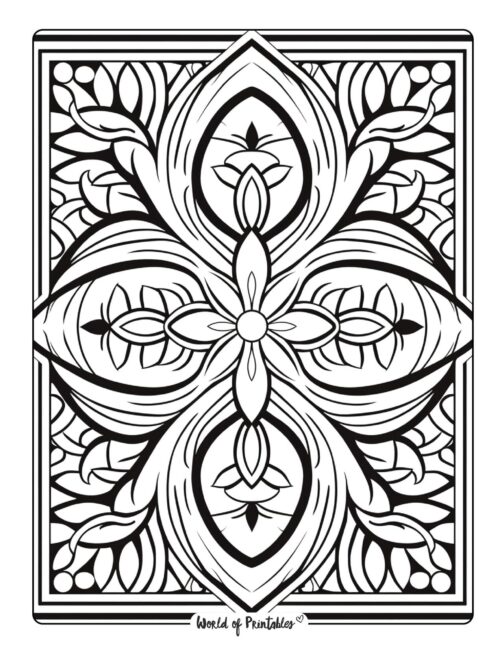 Abstract Coloring Page-46