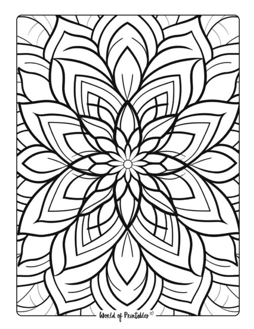 Abstract Coloring Page-49