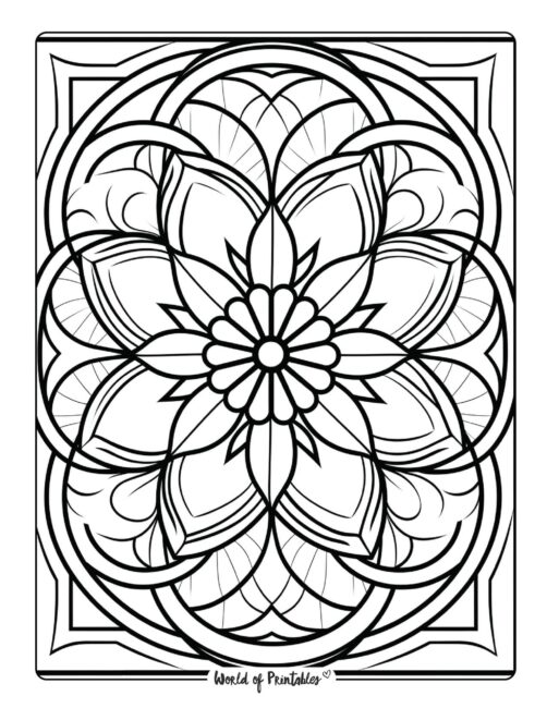 Abstract Coloring Page-56