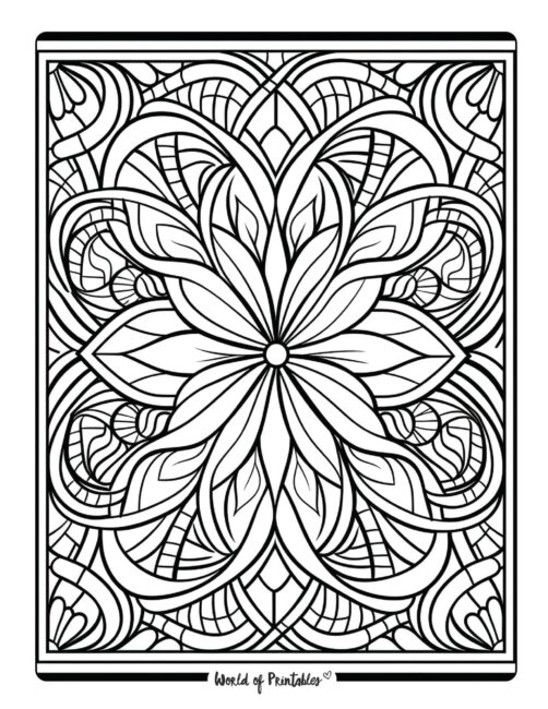 Abstract Coloring Page-64