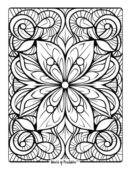 Abstract Coloring Page-65