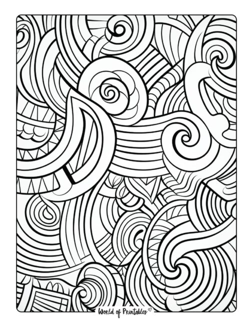 Abstract Coloring Page-78