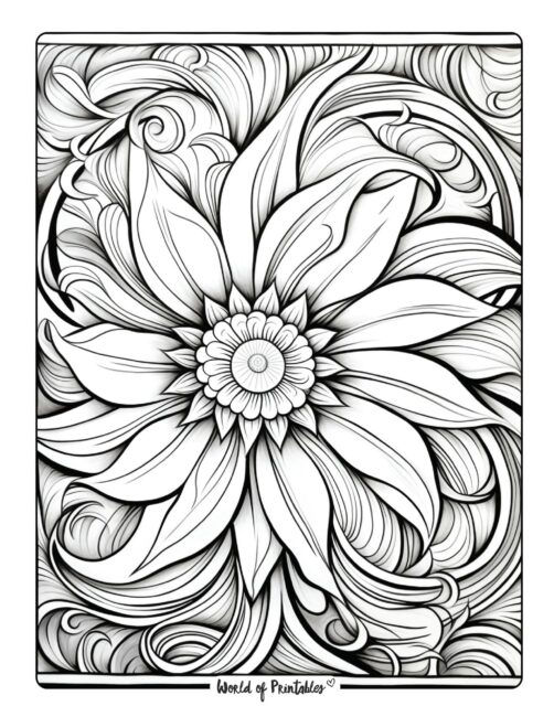 Abstract Coloring Page-87