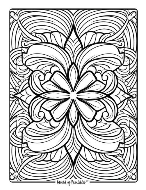 Abstract Coloring Page25