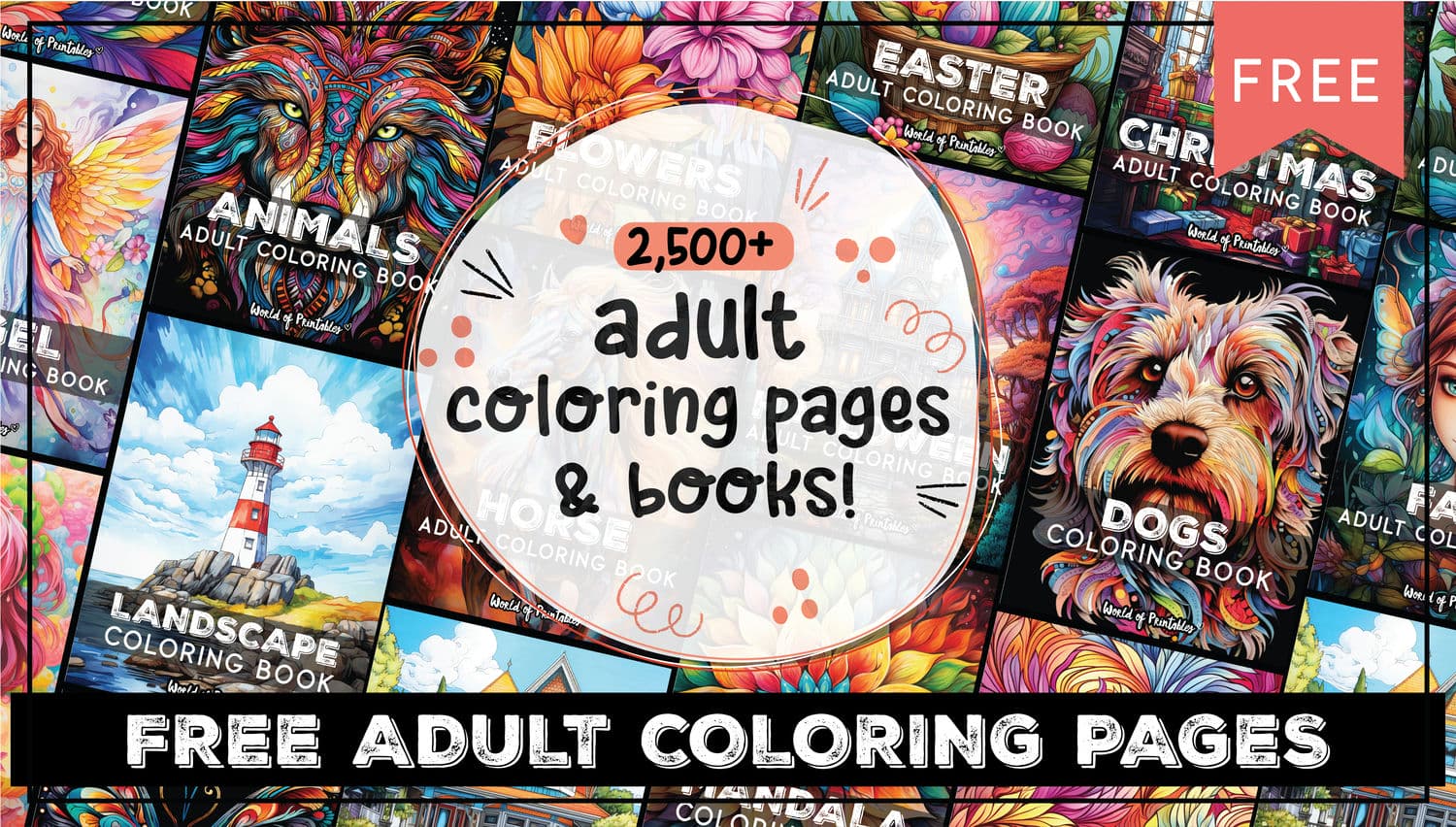 Adult Color by Number Coloring Book: Large Print Butterflies, Flowers, Birds and Pretty Patterns [Book]