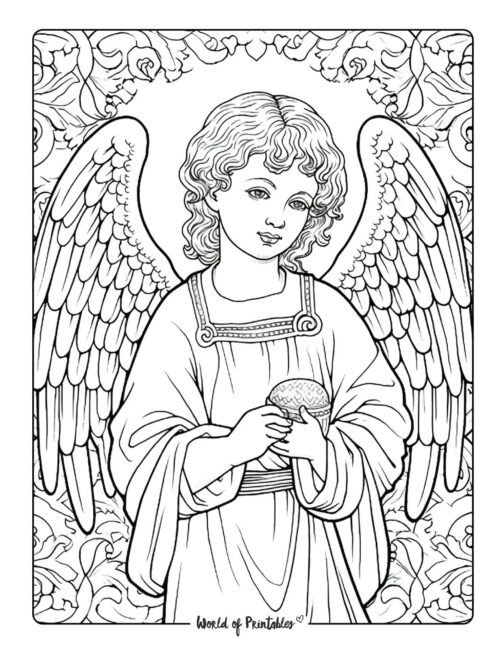 Angel Coloring Page 15