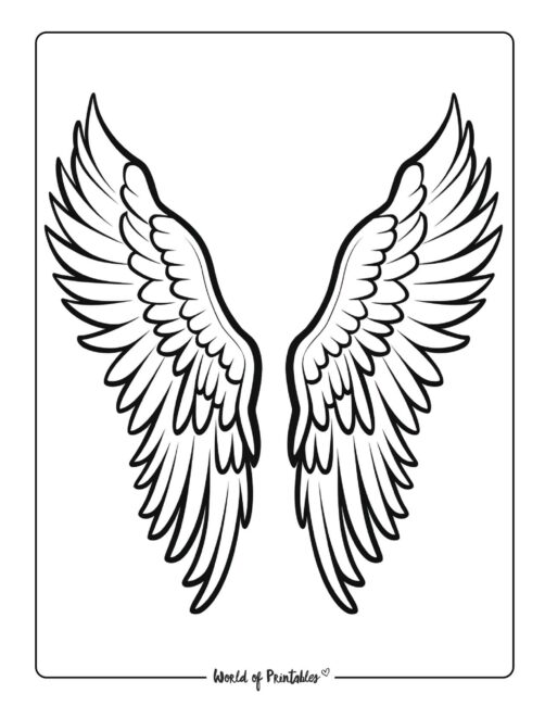 Angel Coloring Page 22
