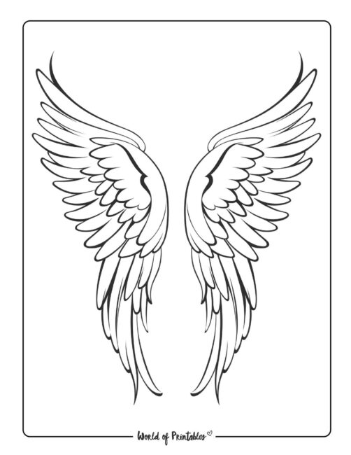 Angel Coloring Page 24