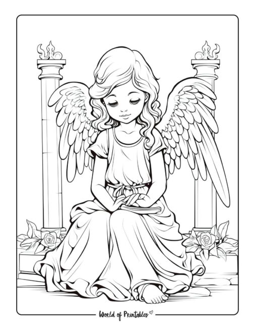 Angel Coloring Page 38