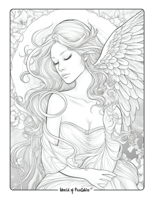 Angel Coloring Page 40