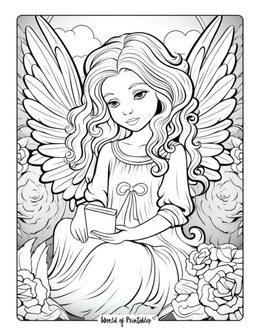 Angel Coloring Page 52