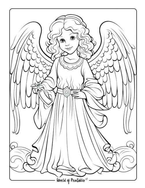 Angel Coloring Page 55